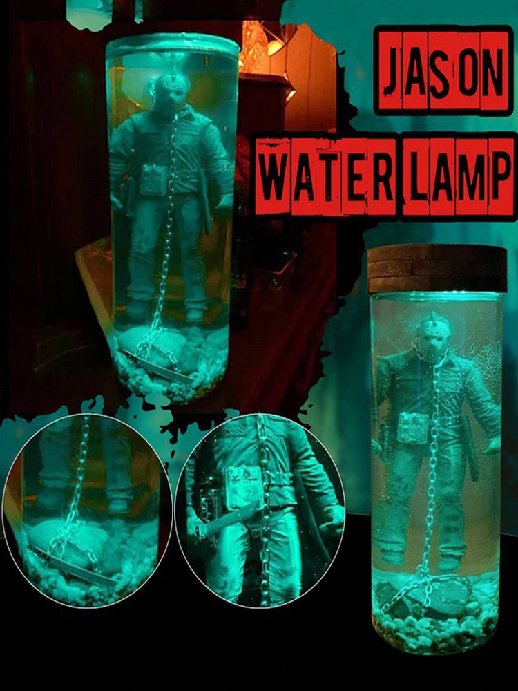 Jason Voorhees Lamp Friday The 13th Jason Lives Home Decorations Figurine