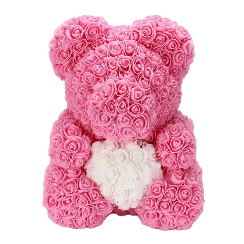 Teddy Rose Bear Artificial Flowers Rose Bear