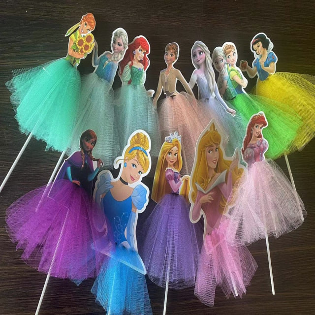 Frozen Princess Cake Toppers Supplies