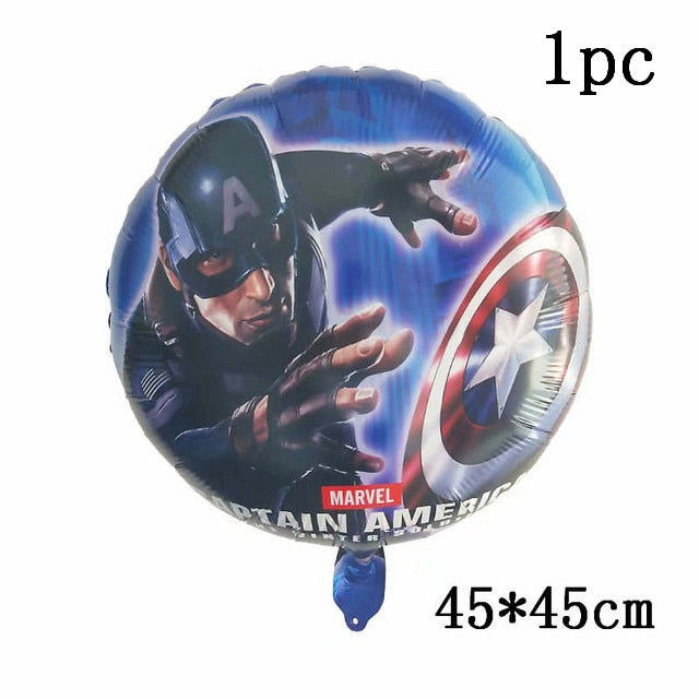 3D Marvel Big Spiderman Hero Foil Balloons Number