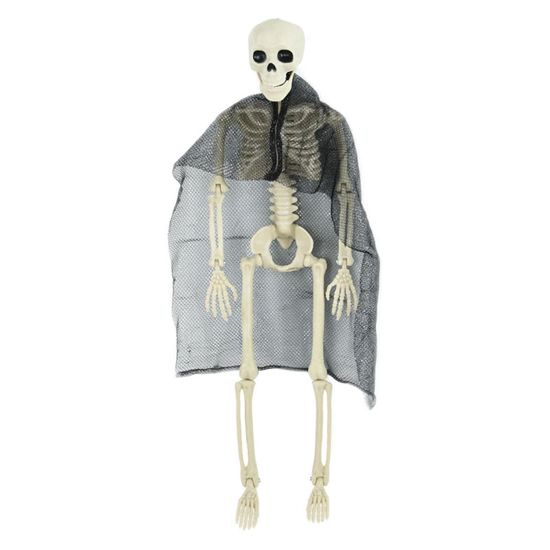 40cm Halloween Movable Skeleton Fake Human