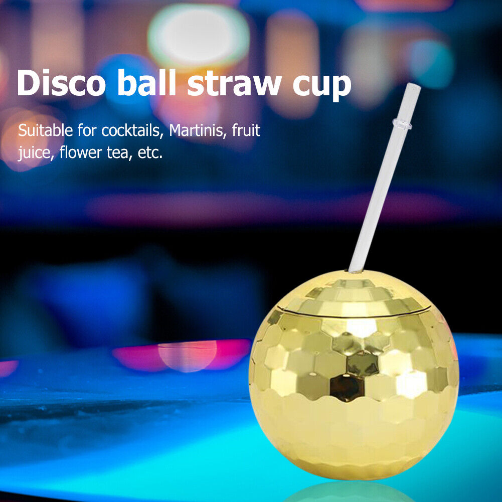 600ML Unique Disco Ball Cups Flash Cocktail Cup Nightclub Bar Party