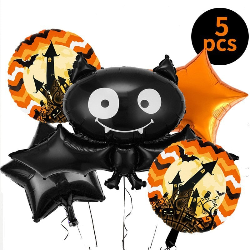 5pieces/10pieces Halloween Clap Circle Toys Pumpkin