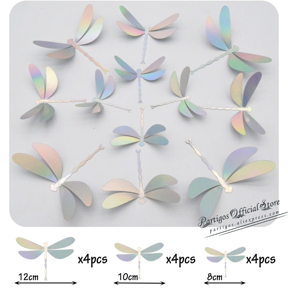 4D Hollow Butterfly Wall Sticker DIY Decoration