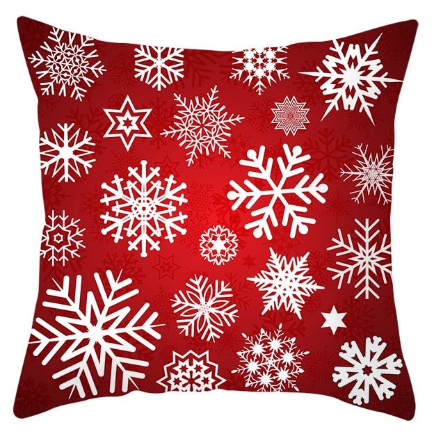 Rabbit Elk Christmas Pillowcase Merry Christmas Decor
