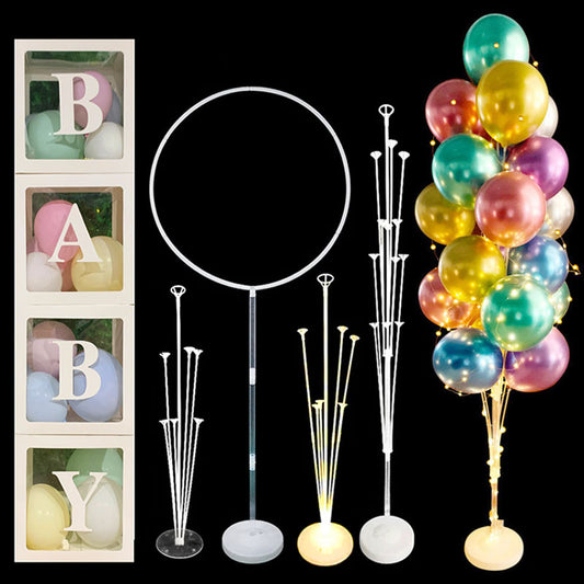 Tube Balloons Stand Column Balloon Garland Decoration