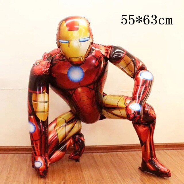 3D Marvel Big Spiderman Hero Foil Balloons Number