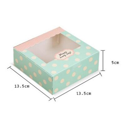 Paper Gift Box Wreath Kraft Paper Cake Box