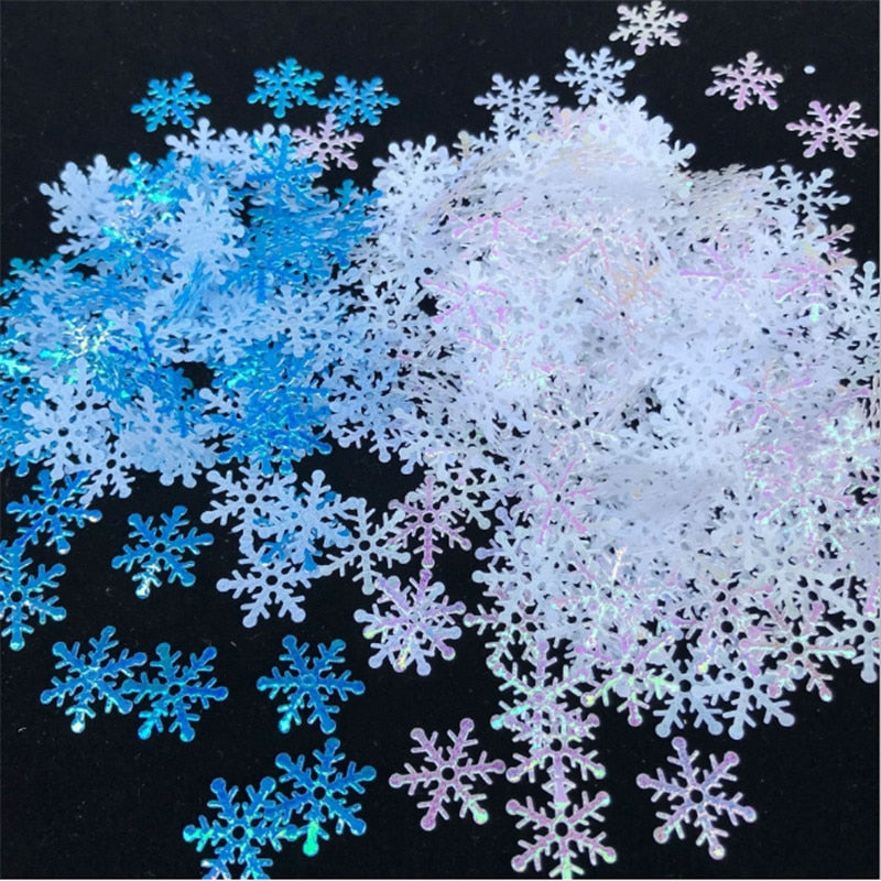Artificial Snowflakes Decor Frozen Christmas Decorations