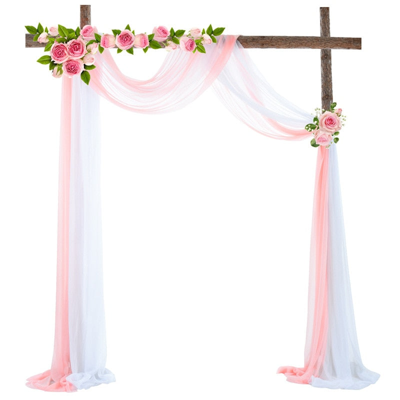 Wedding Arch Drape Chiffon Fabric Draping