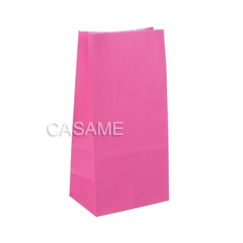 Kraft Paper Bags Stand Up Dot bags Party