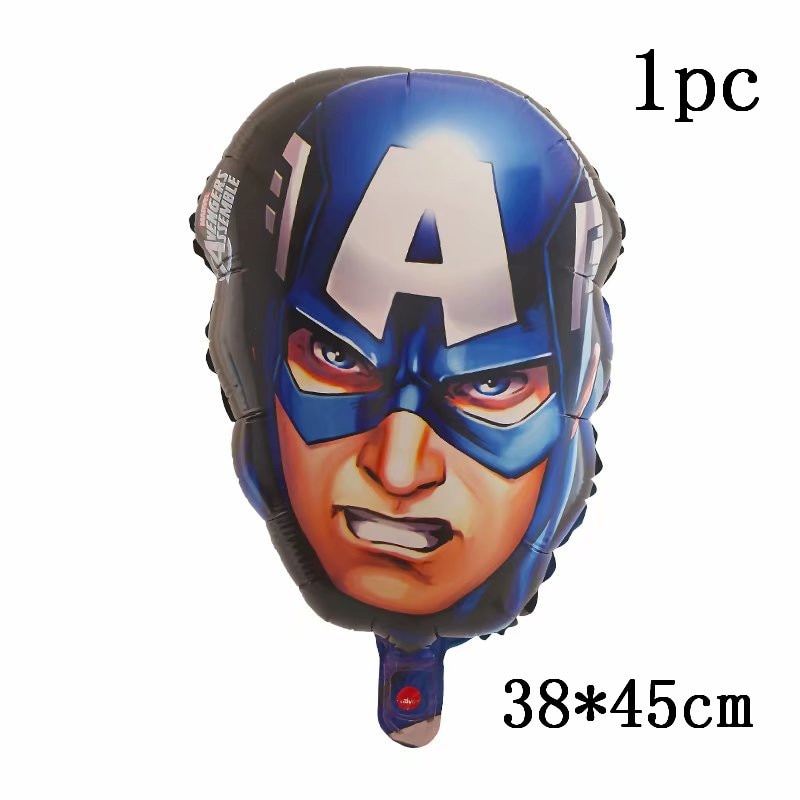 3D Marvel Big Spiderman Hero Foil Balloons Number