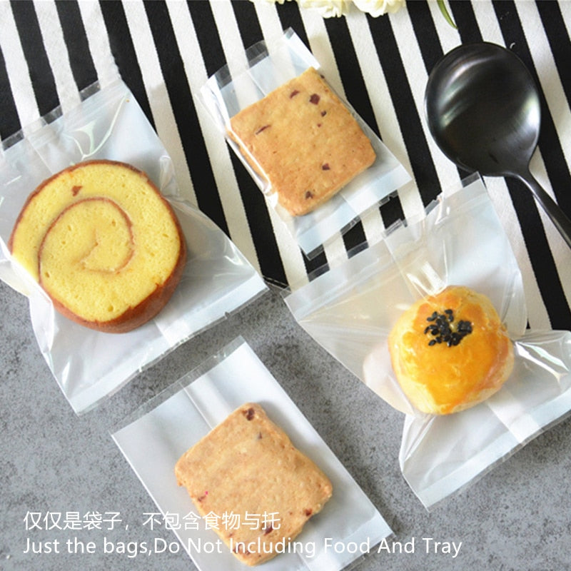 Mooncake Cake Packing Plastic Bags Homemade