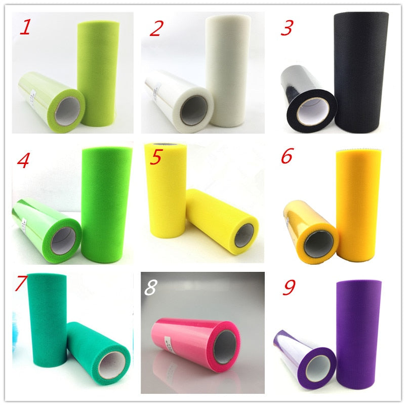 Tulle Roll Spool Organza Roll Tulle Fabric