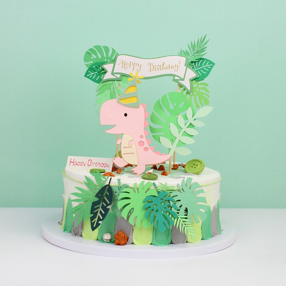 Wild Jungle Party Cake Topper Kids Birthday