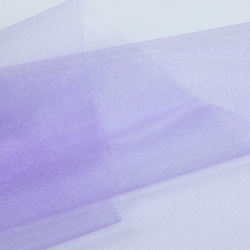 5M 10M Tulle Roll Crystal Fabric Organza Spool