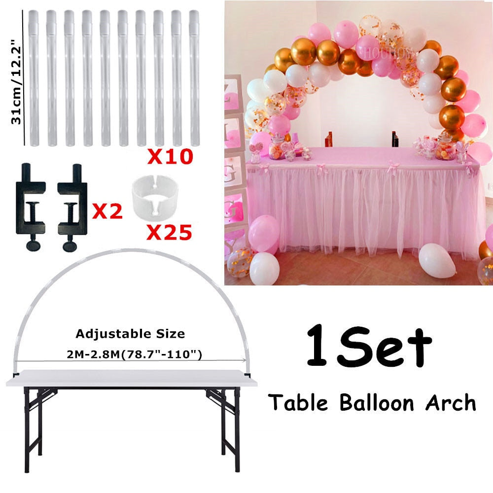 Tube Balloons Stand Column Balloon Garland Decoration