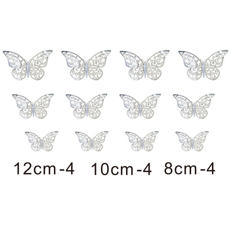 Purple Pink Butterfly Cake Decoration Topper