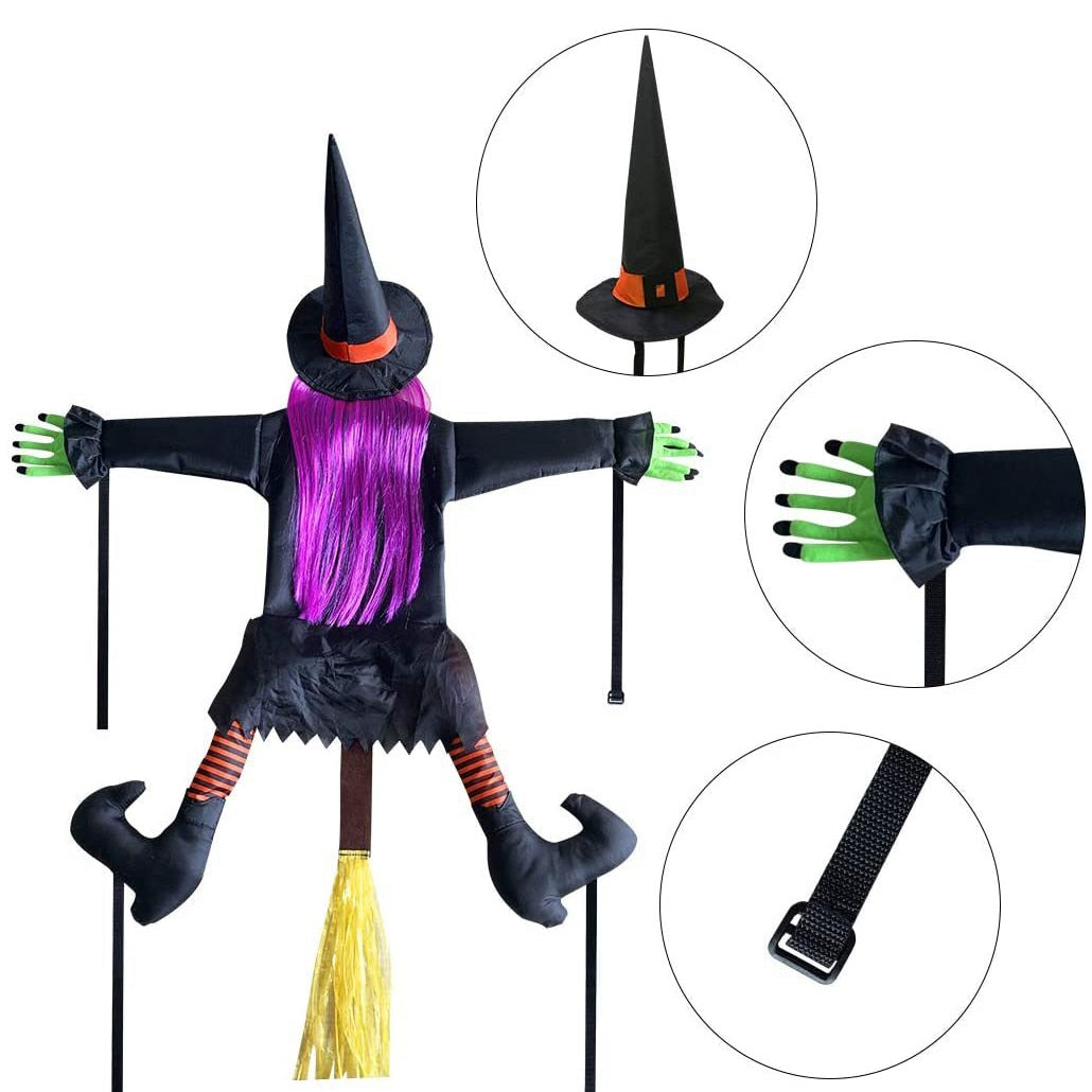 Halloween new witch doll Crashing Witch
