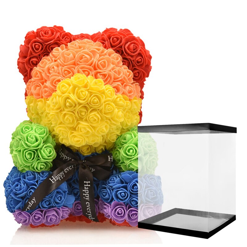 Rose Teddy Rose Bear Artificial Flowers