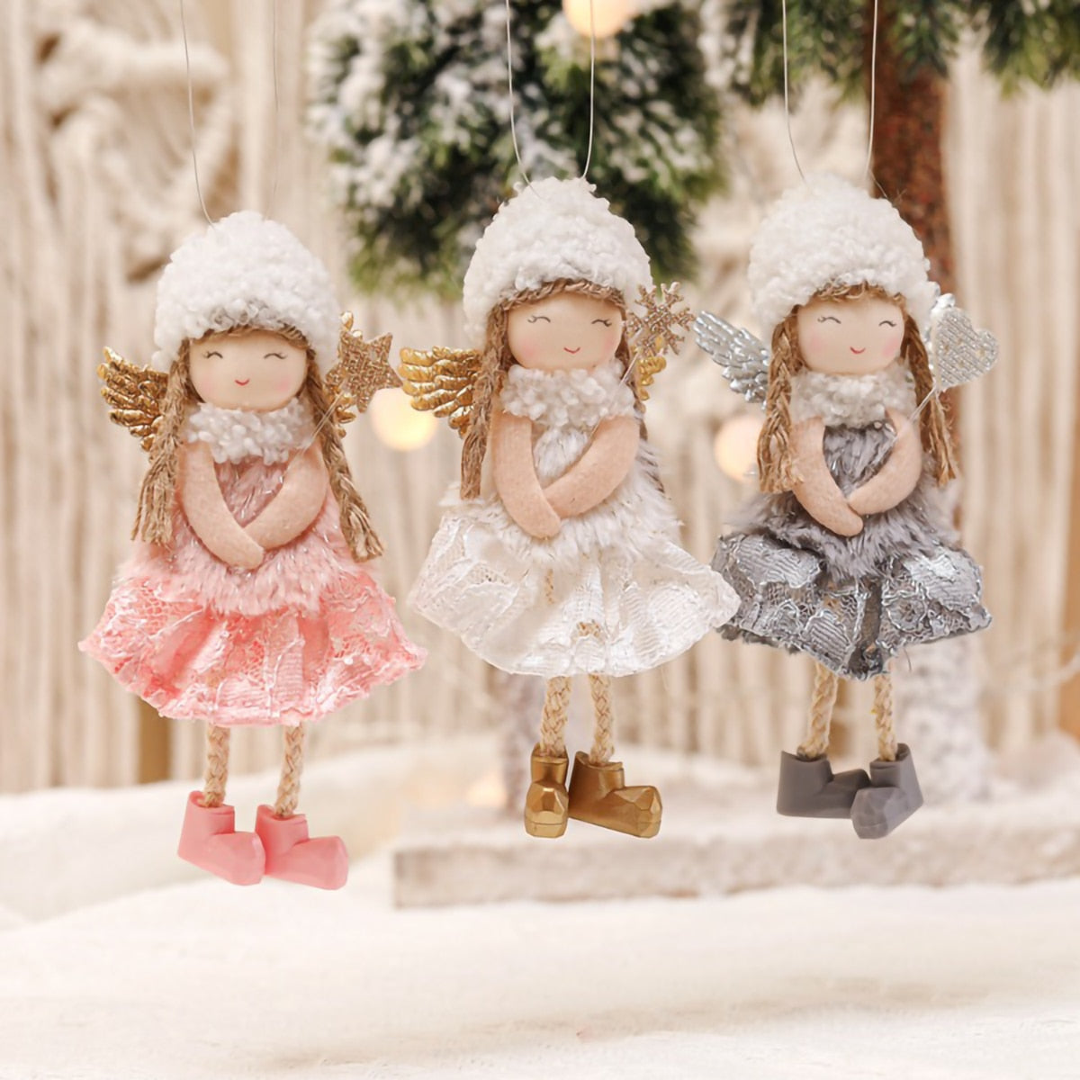 Merry Christmas Decorations For Home Angel Doll