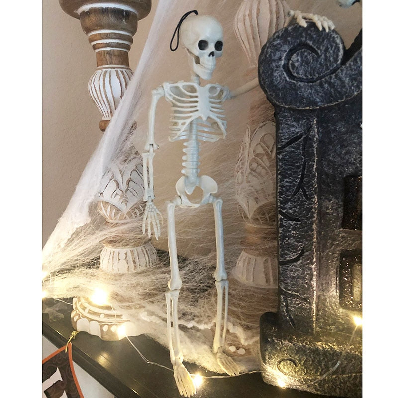 40cm Halloween Movable Skeleton Fake Human