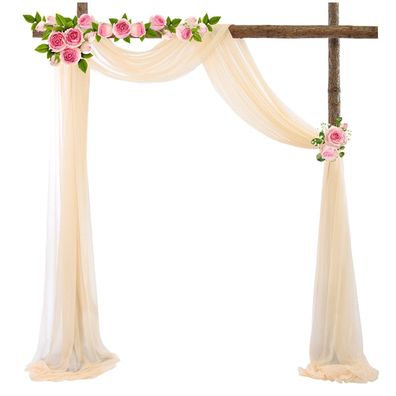 Wedding Arch Drape Chiffon Fabric Draping