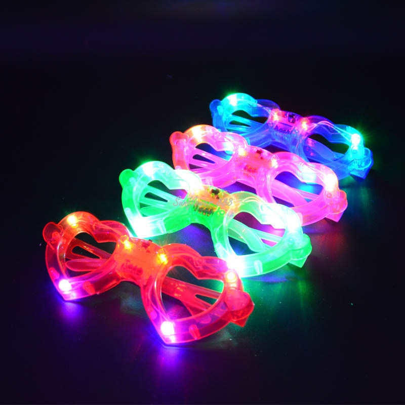 Adult Kids LED Glasses Light Up Party Sunglasses