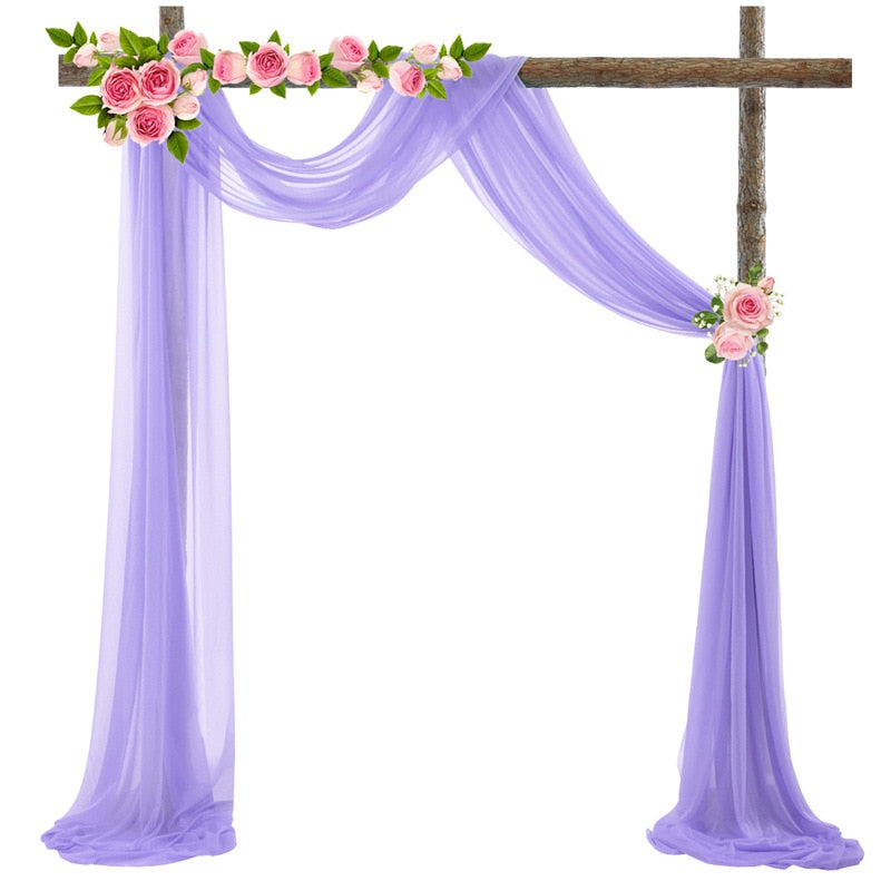 Wedding Arch Drape Chiffon Fabric Draping