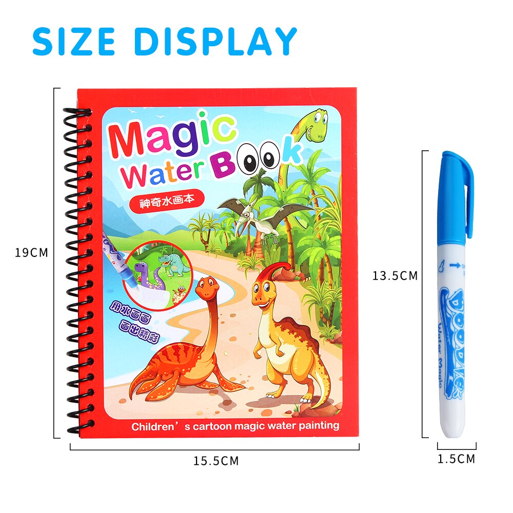 Magic Water Drawing Book Coloring Book
