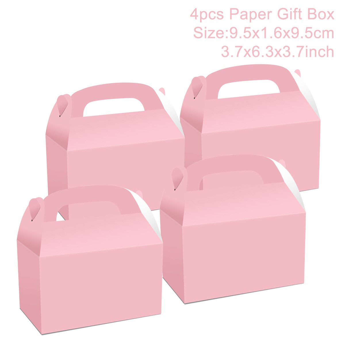 Kraft Paper Gift Box For Birthday Party