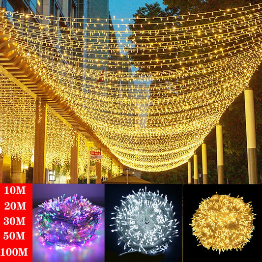 Fairy Lights Led String Garland Christmas Light Waterproof