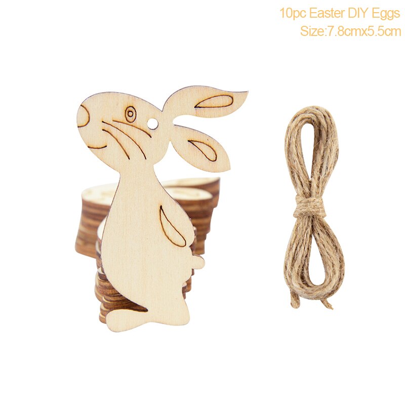 Easter Decoration for Home Wooden Easter Egg Holder