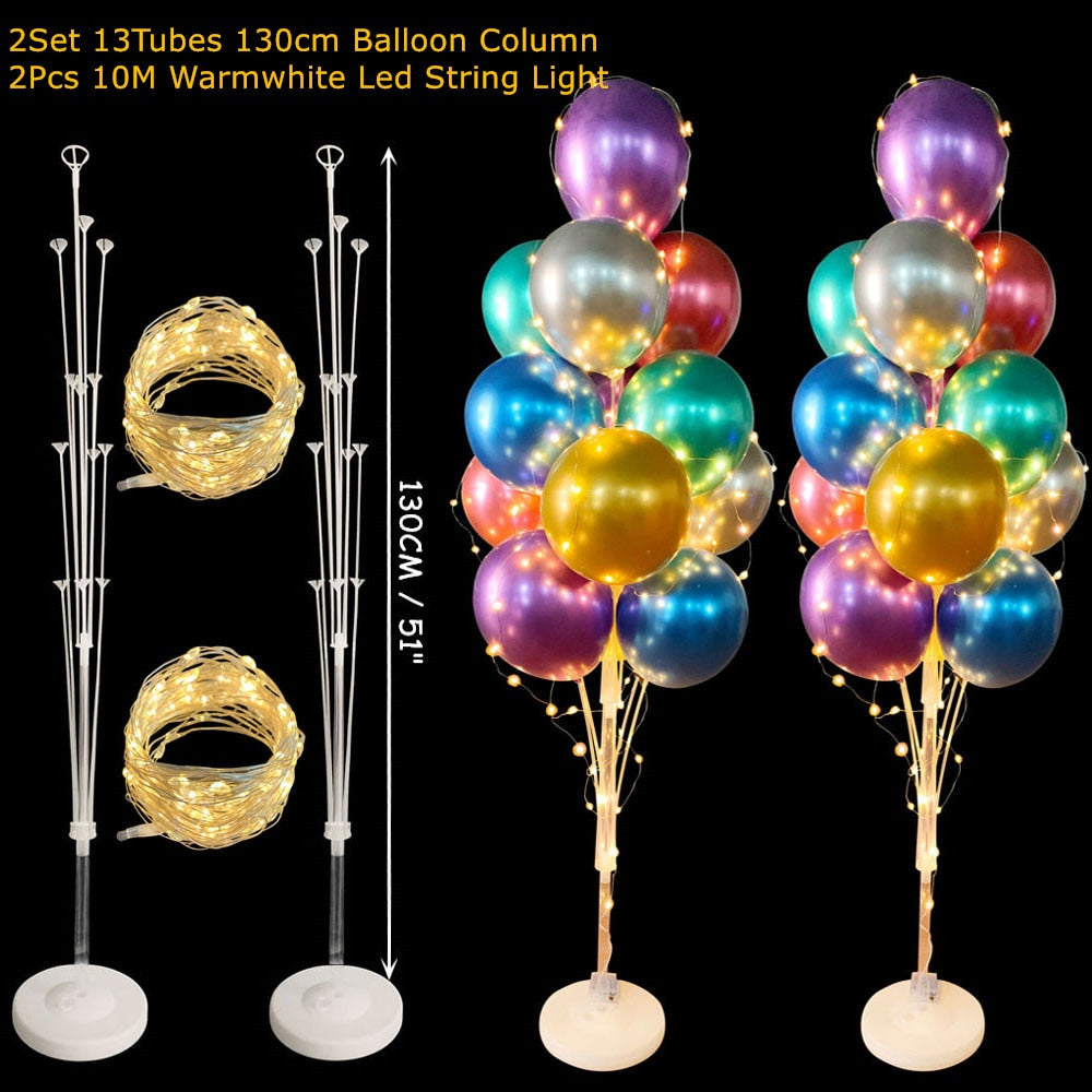 Tubes Balloon Column Stand Birthday Balloon  Decor