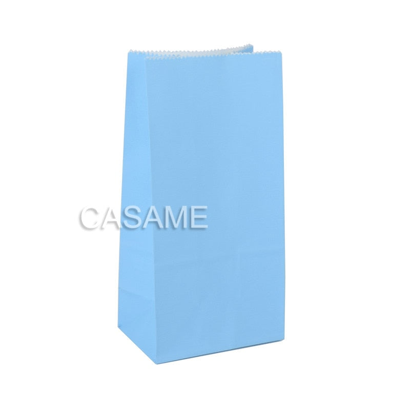 Kraft Paper Bags Stand Up Dot bags Party