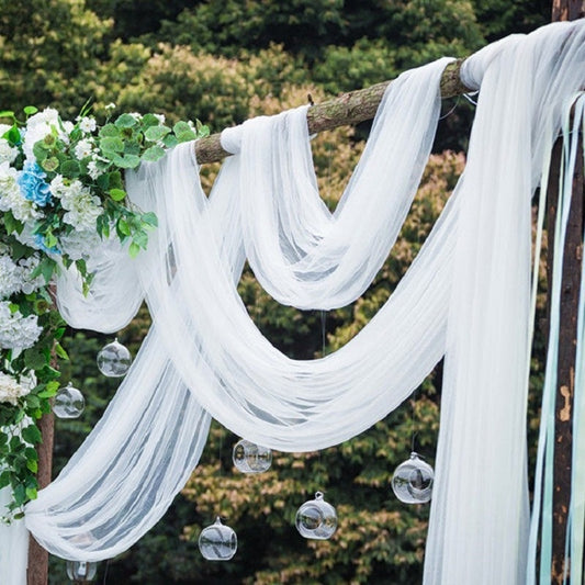 5 to 10m Wedding Decoration Tulle Roll Yarn
