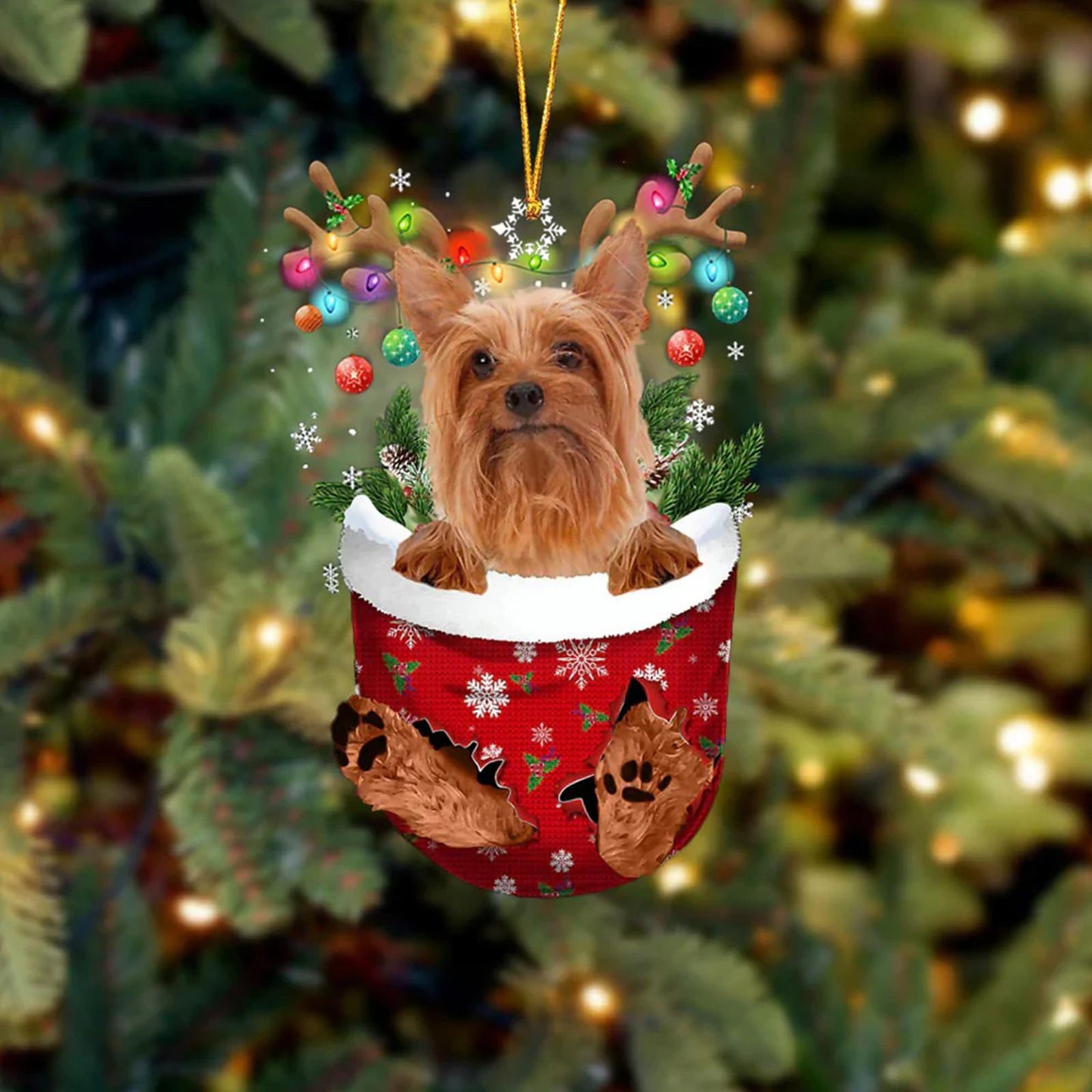 Christmas Ornaments Hanging Decoration Gift Product Dog