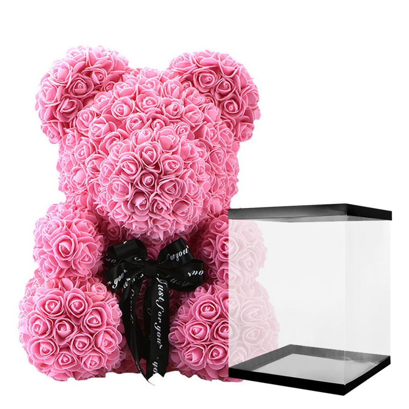 Rose Teddy Rose Bear Artificial Flowers