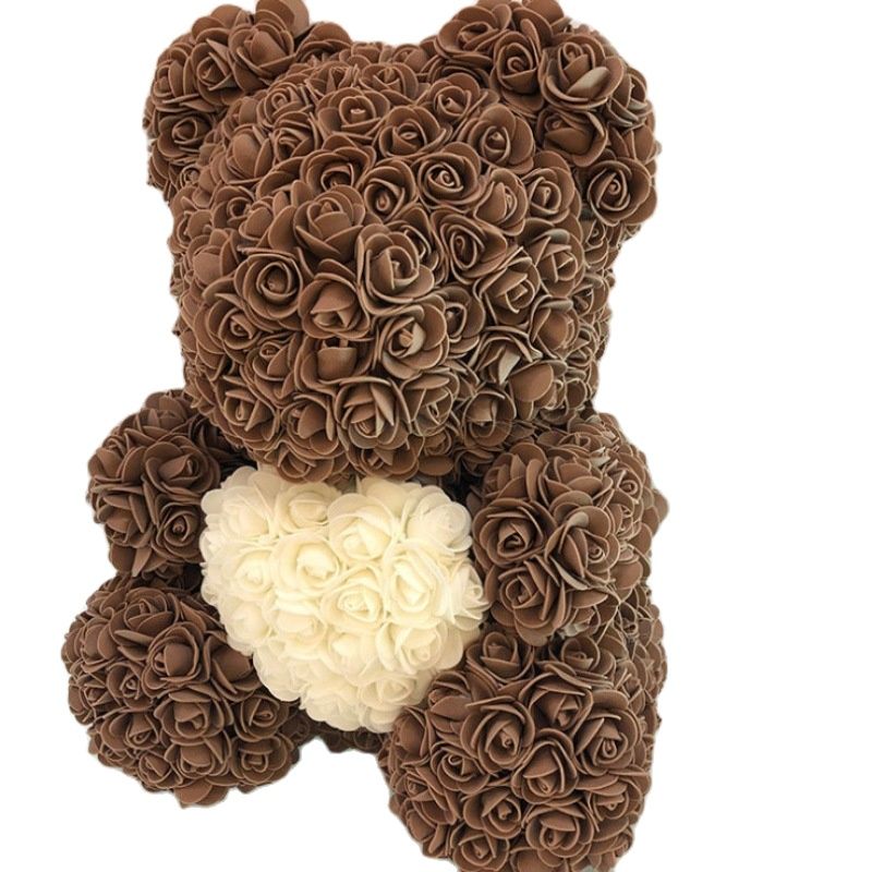 Teddy Rose Bear Artificial Flowers Rose Bear
