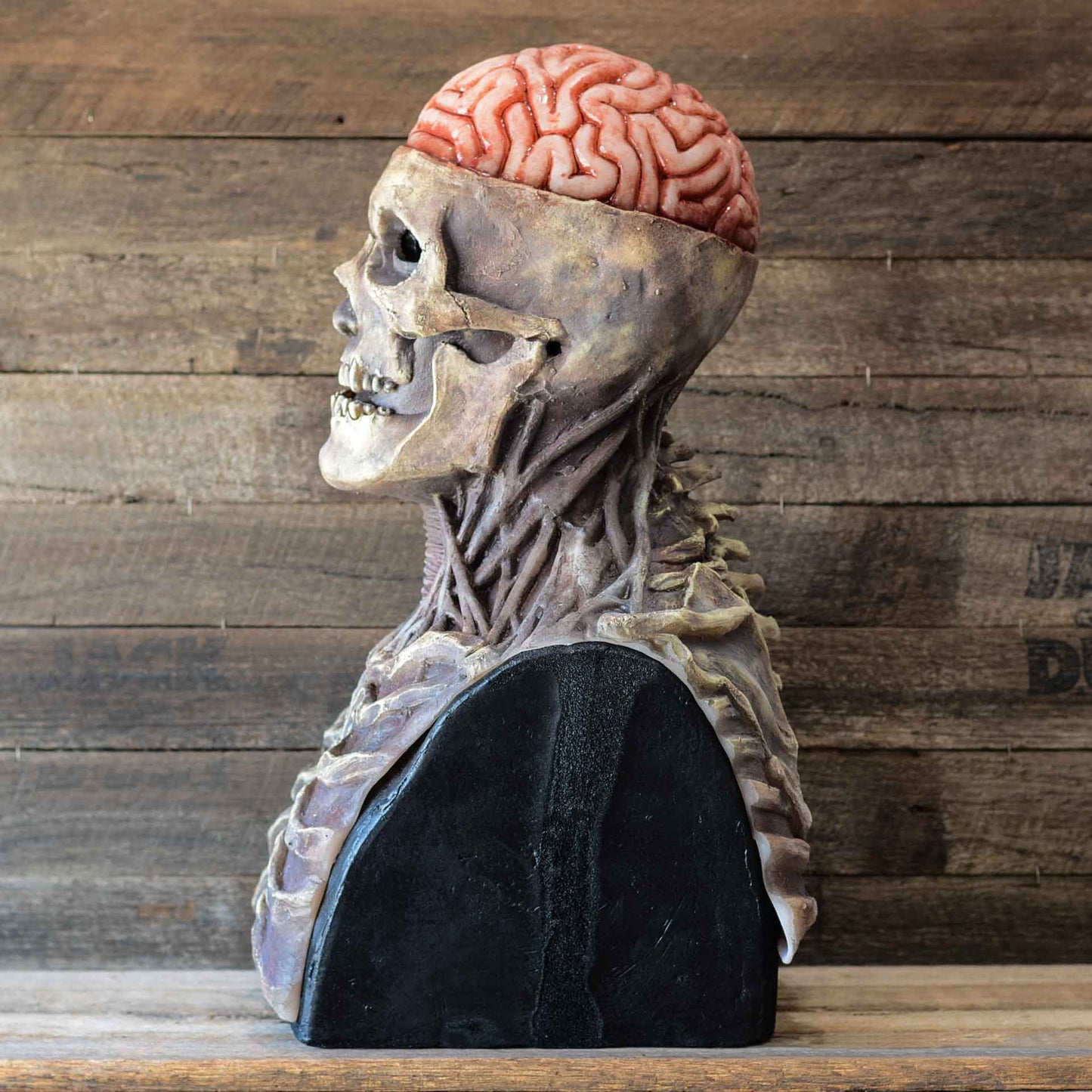 Halloween Horror Head Scary Mask Skull Latex Helmet Skeleton Decoration