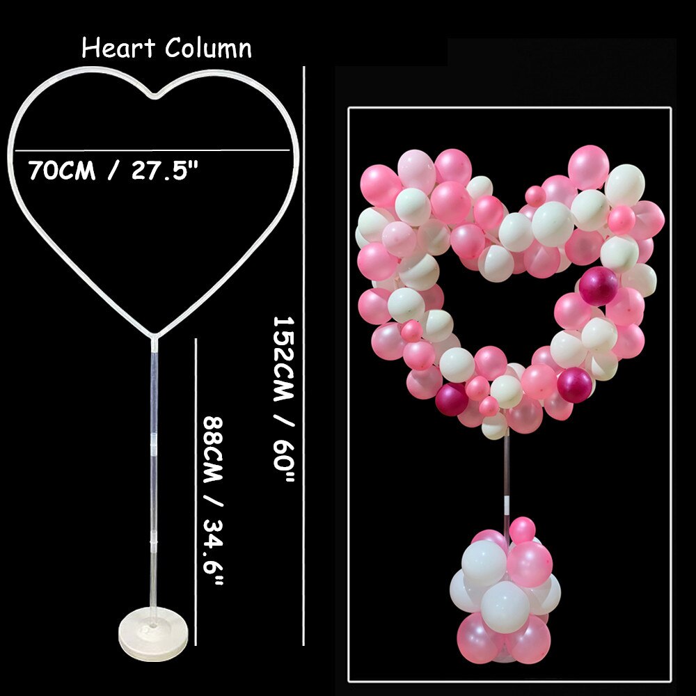 Tube Balloons Stand Column Balloon Garland Decoration