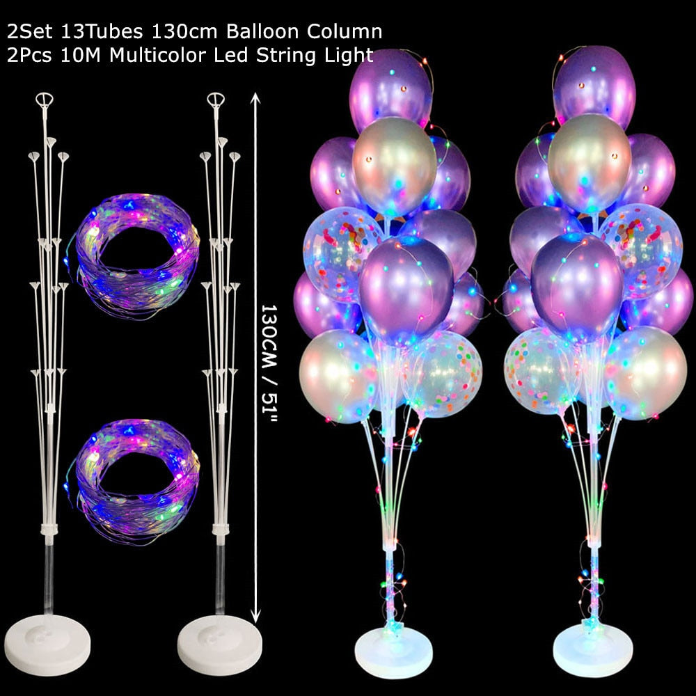 Tube Balloons Stand Column Balloon Garland Decoration