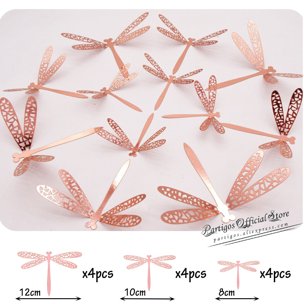 4D Hollow Butterfly Wall Sticker DIY Decoration