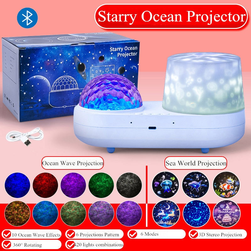 Starry Sky Night Light Planet Magic Projector