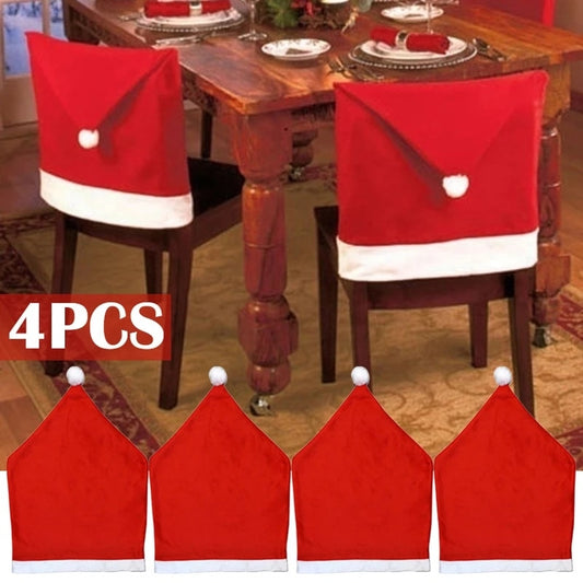 Christmas Chair Cover Christmas Decoration for Home Table Dinner Chair