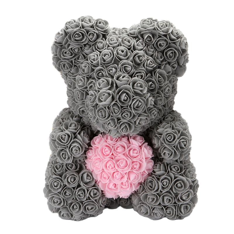 Teddy Rose Bear Artificial Flowers Rose Bear