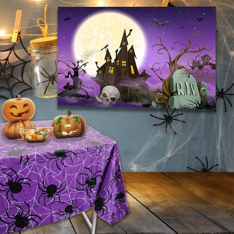 Halloween Decoration Tablecloth Pumpkin