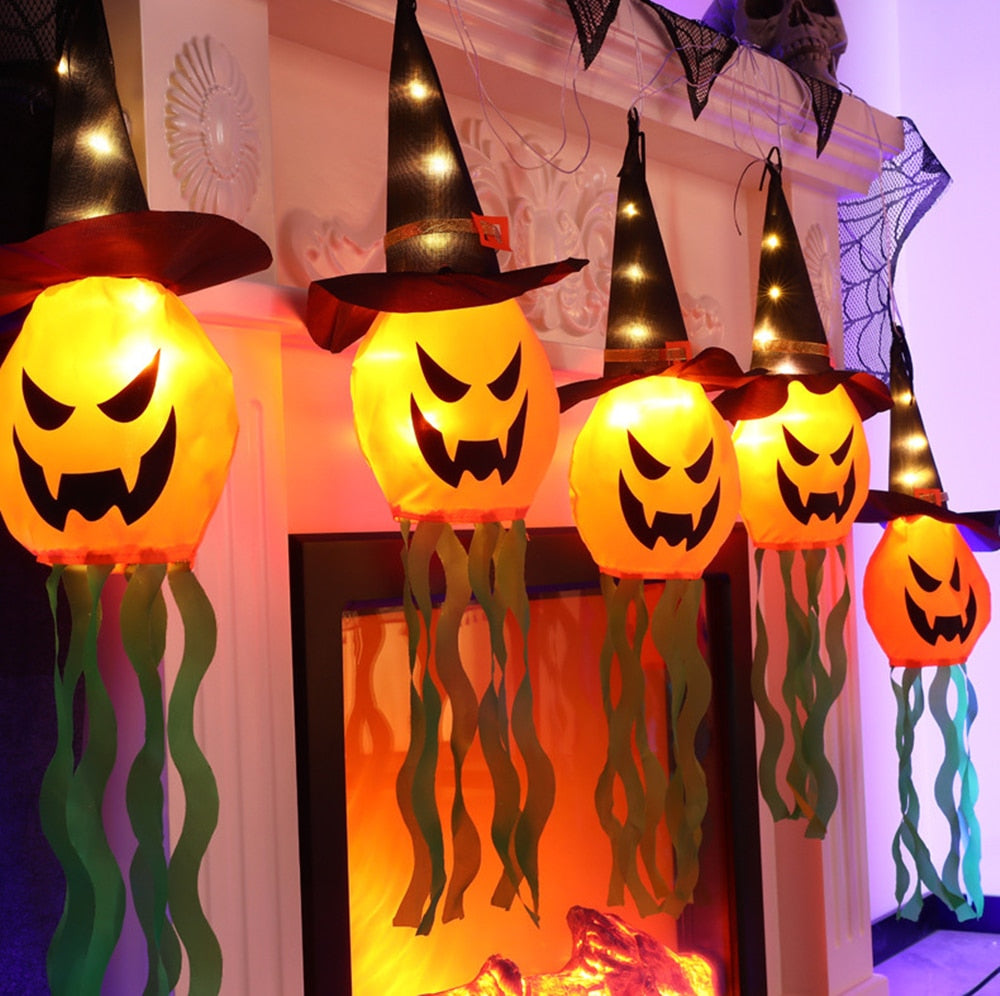 Pumpkin LED Halloween Decoration Flashing Light