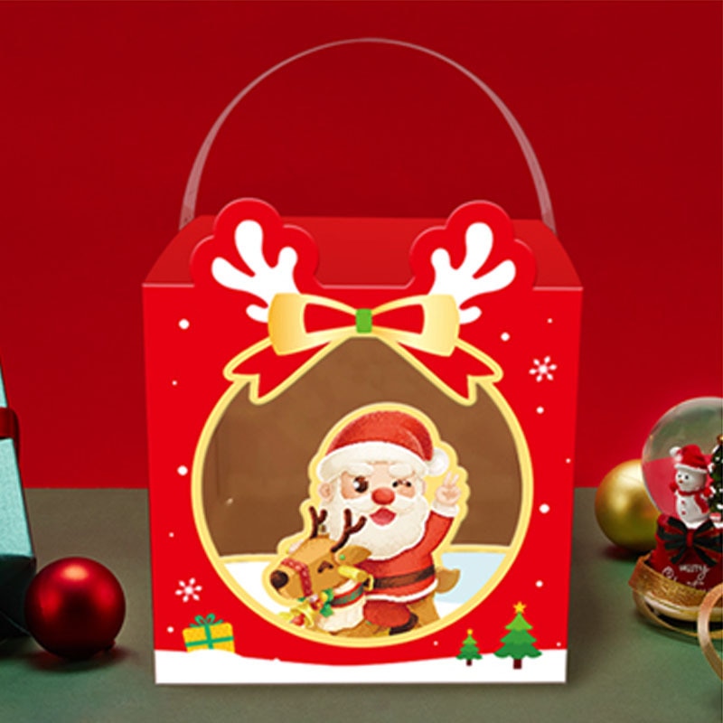 Book Shape Merry Christmas Candy Boxes