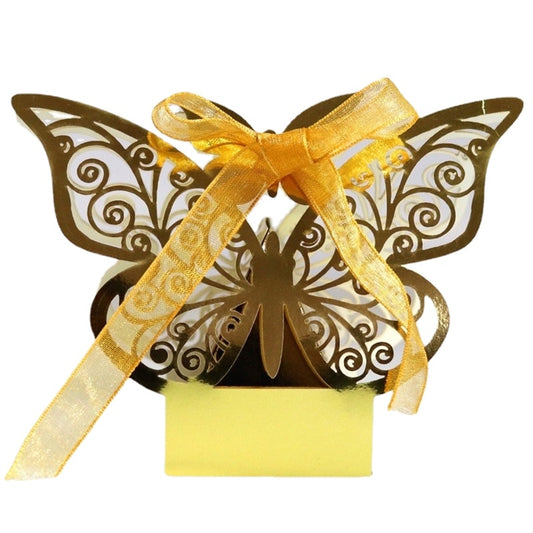 Butterfly Packaging Boxes with Ribbons Wedding Party
